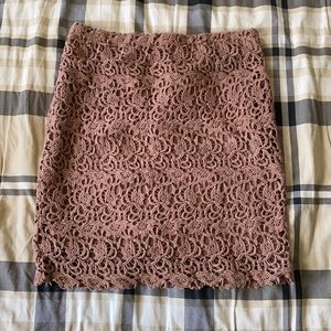 Willi Smith brown skirt